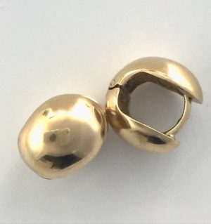 Gold earrings