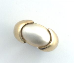 Mabe pearl ring